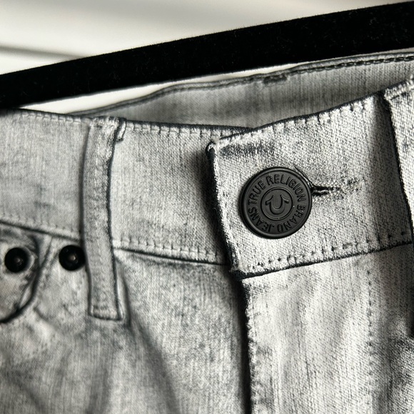 TRUE RELIGION CHRISSY PAINTED PANTS - Picture 1 of 5